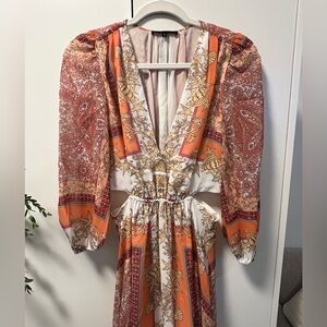 Maje long maxi dress